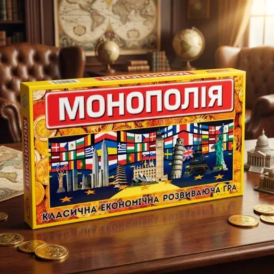Настільна гра Монополія велика економічна Strateg 693