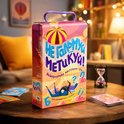Настільна гра Не гальмуй-метикуй! Strateg