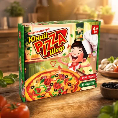 Настільна гра Strateg Юний Pizza Шеф