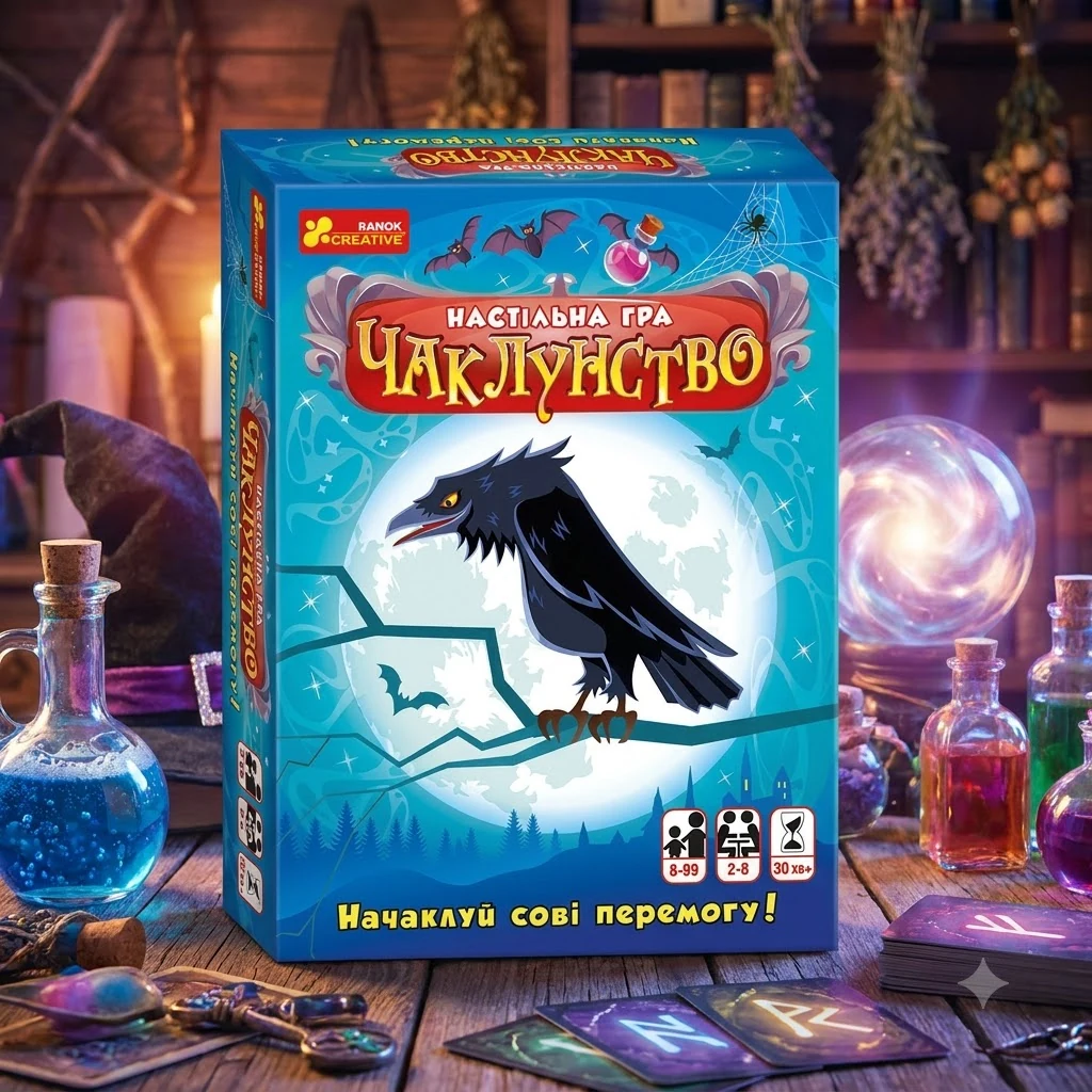 Настільна гра "Чаклунство" 8+ Ранок