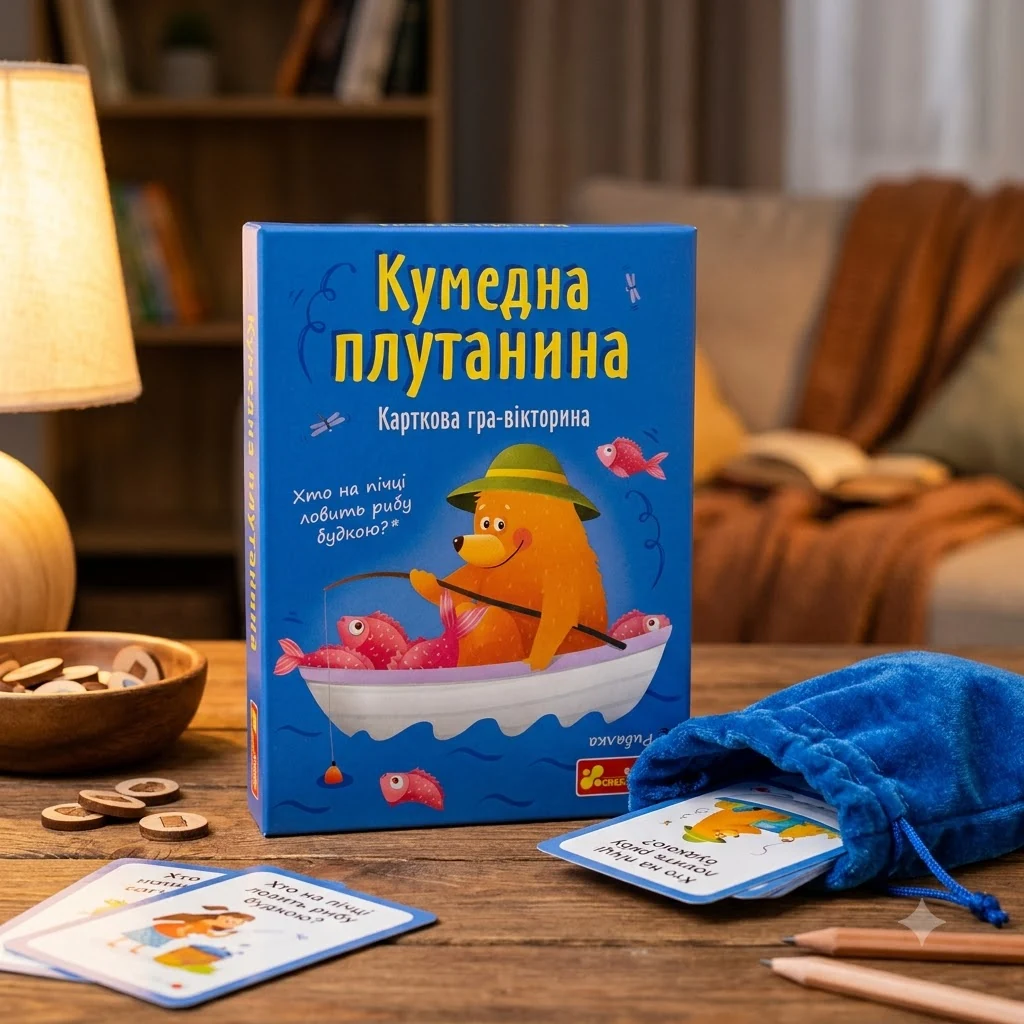 Настільна гра Кумедна плутанина 7+ Ранок