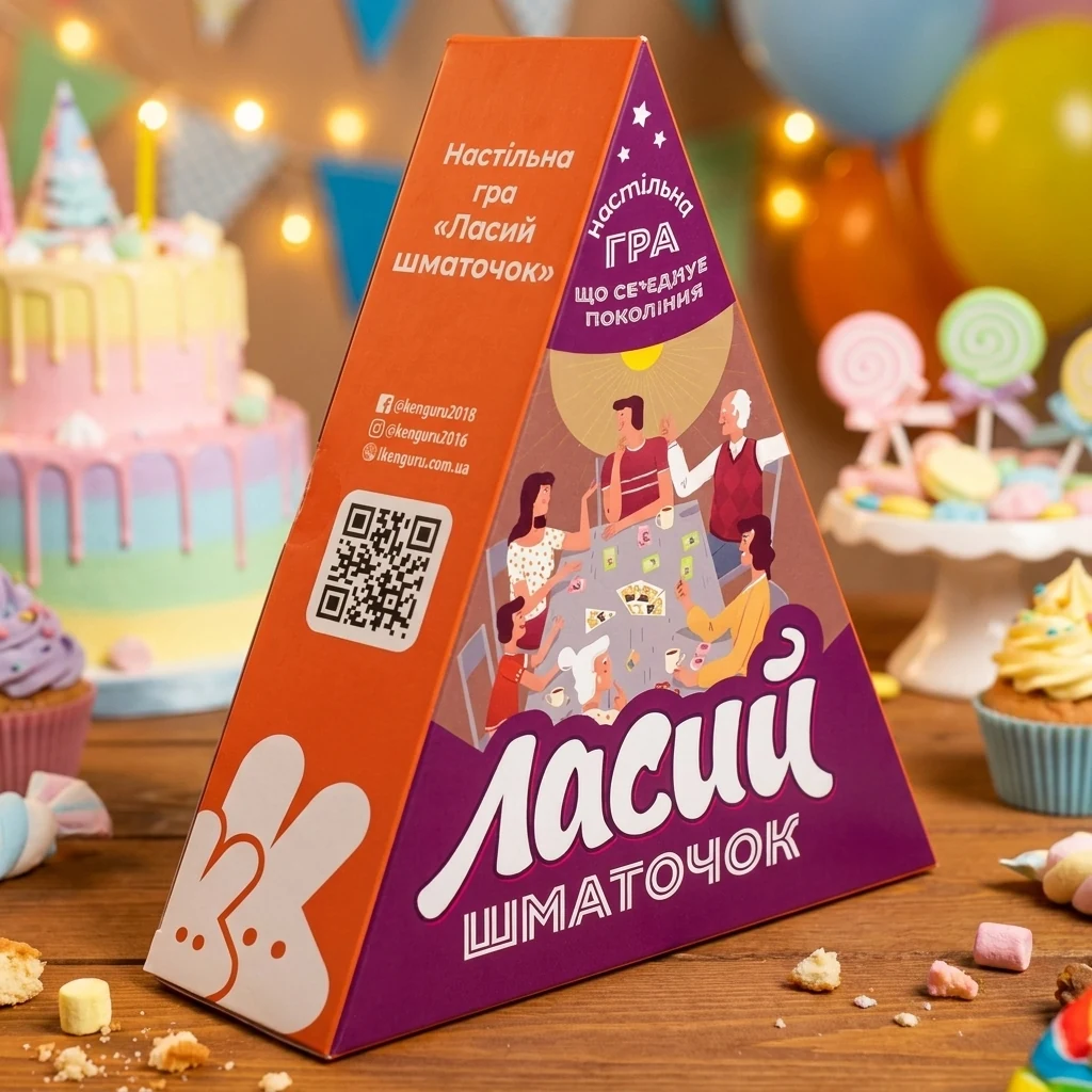 Настільна гра. Ласий шматочок. Кенгуру/Ранок