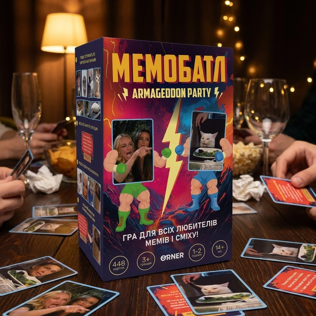 Настільна гра "Мемобатл"