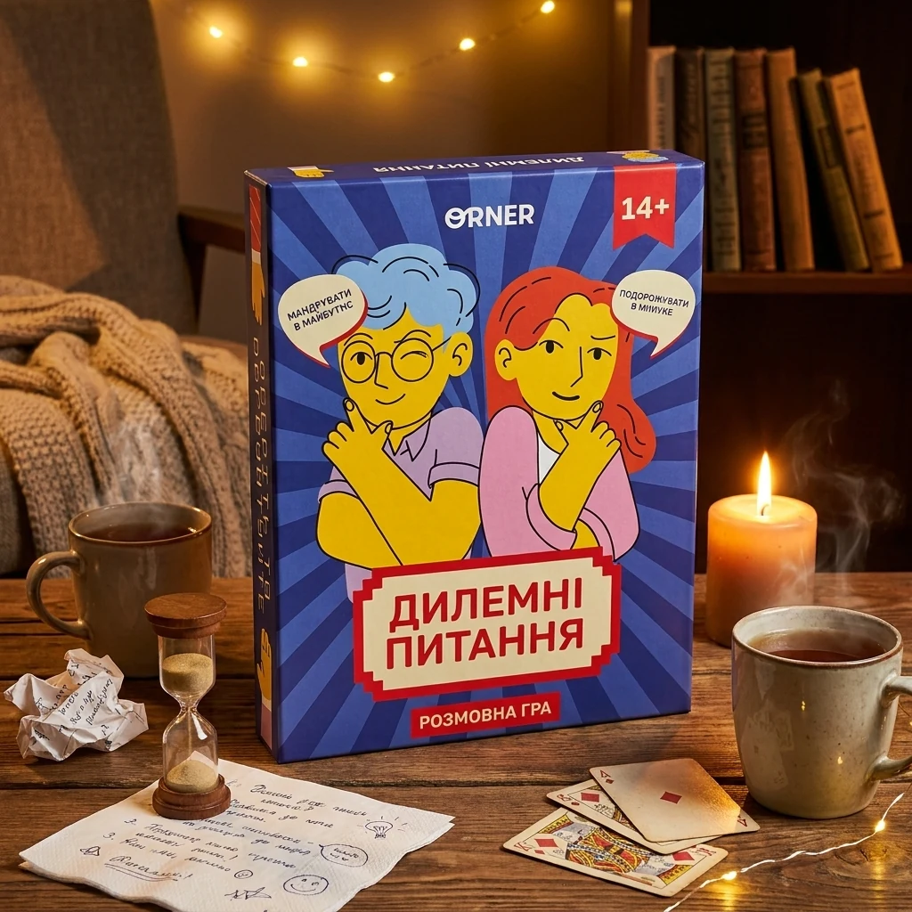 Настільна гра-розмова "Дилемні питання"
