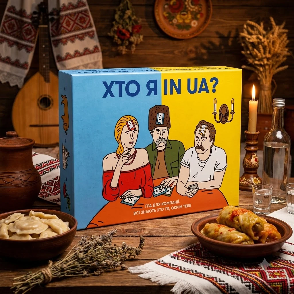 Настільна гра-розмова "Хто я in UA?"