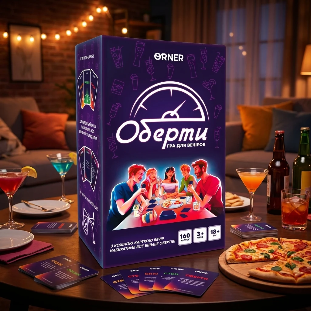 Настільна гра-розмова "Оберти"