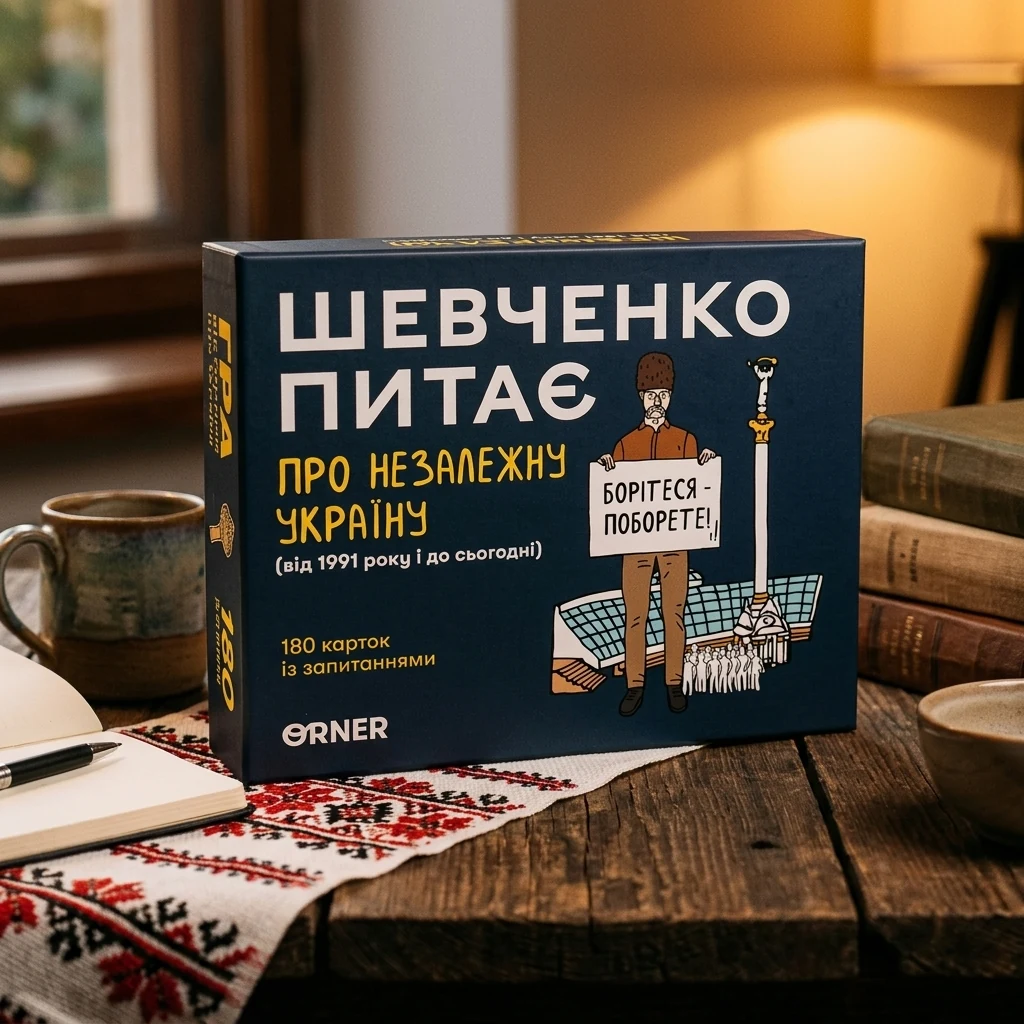 Настільна гра-розмова "Шевченко питає про Незалежну Україну"