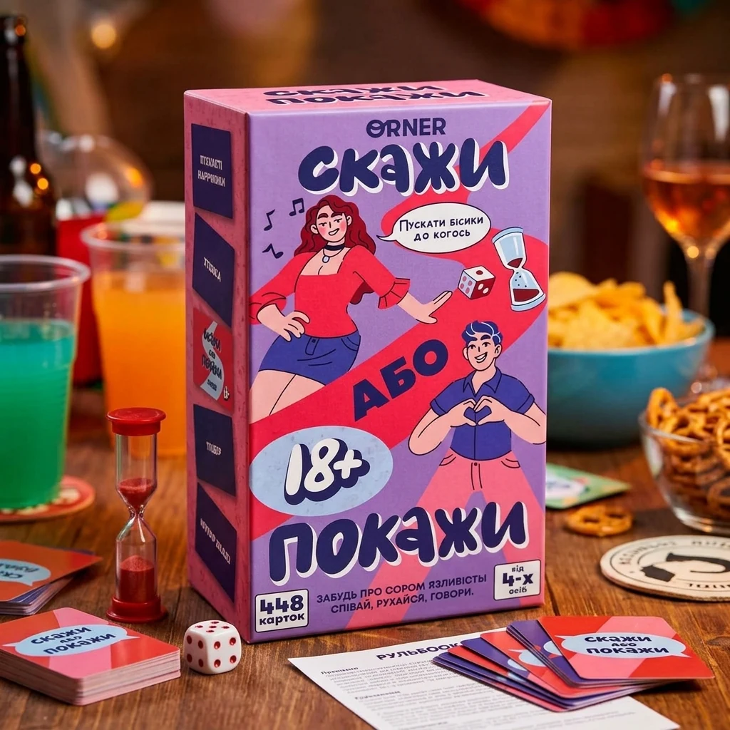 Настільна гра-розмова "Скажи або покажи"