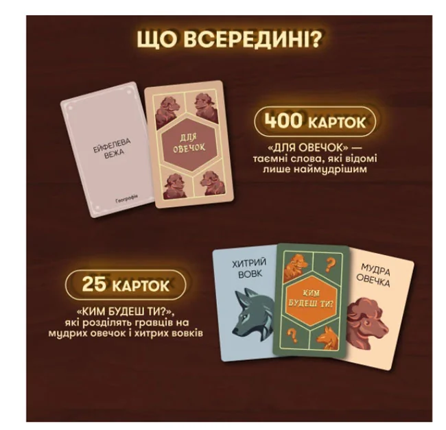 Настільна гра-розмова "Вовк в овечій шкурі" — фото 3