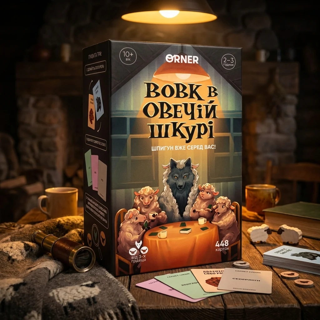 Настільна гра-розмова "Вовк в овечій шкурі"
