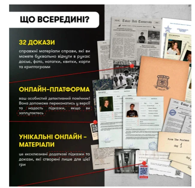 Настільна гра-розслідування "Врятуй за три дні" — фото 4