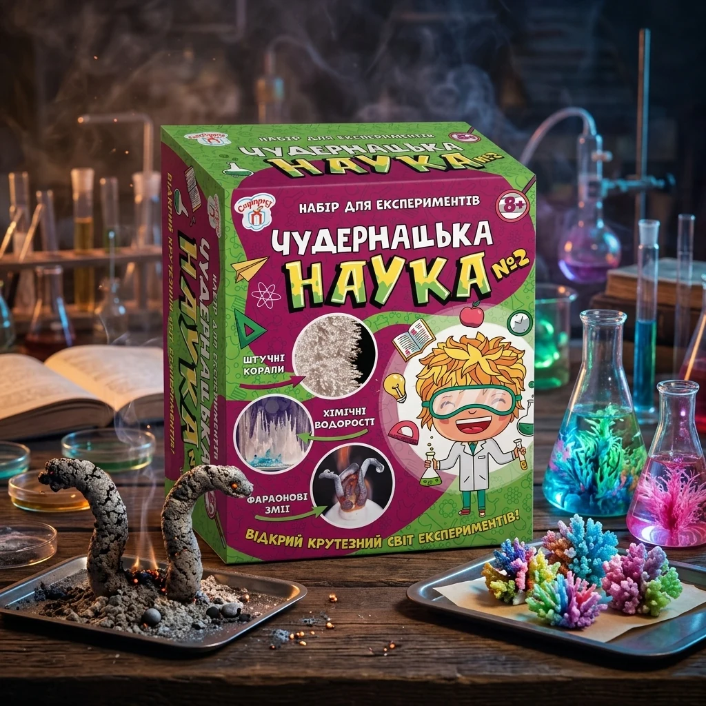 Наукова гра.Чудернацька наука.№2. 8+ Ранок