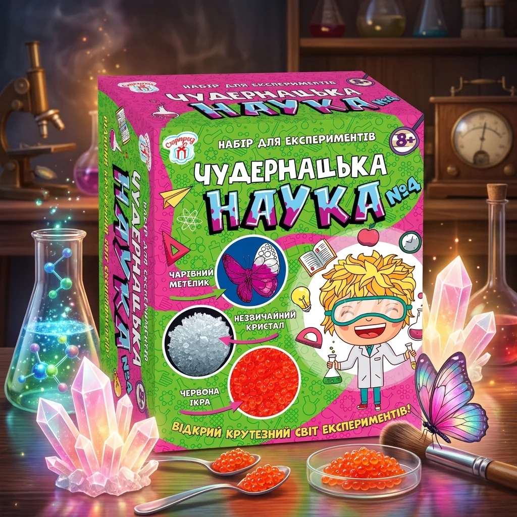 Наукова гра.Чудернацька наука.№4. 8+ Ранок