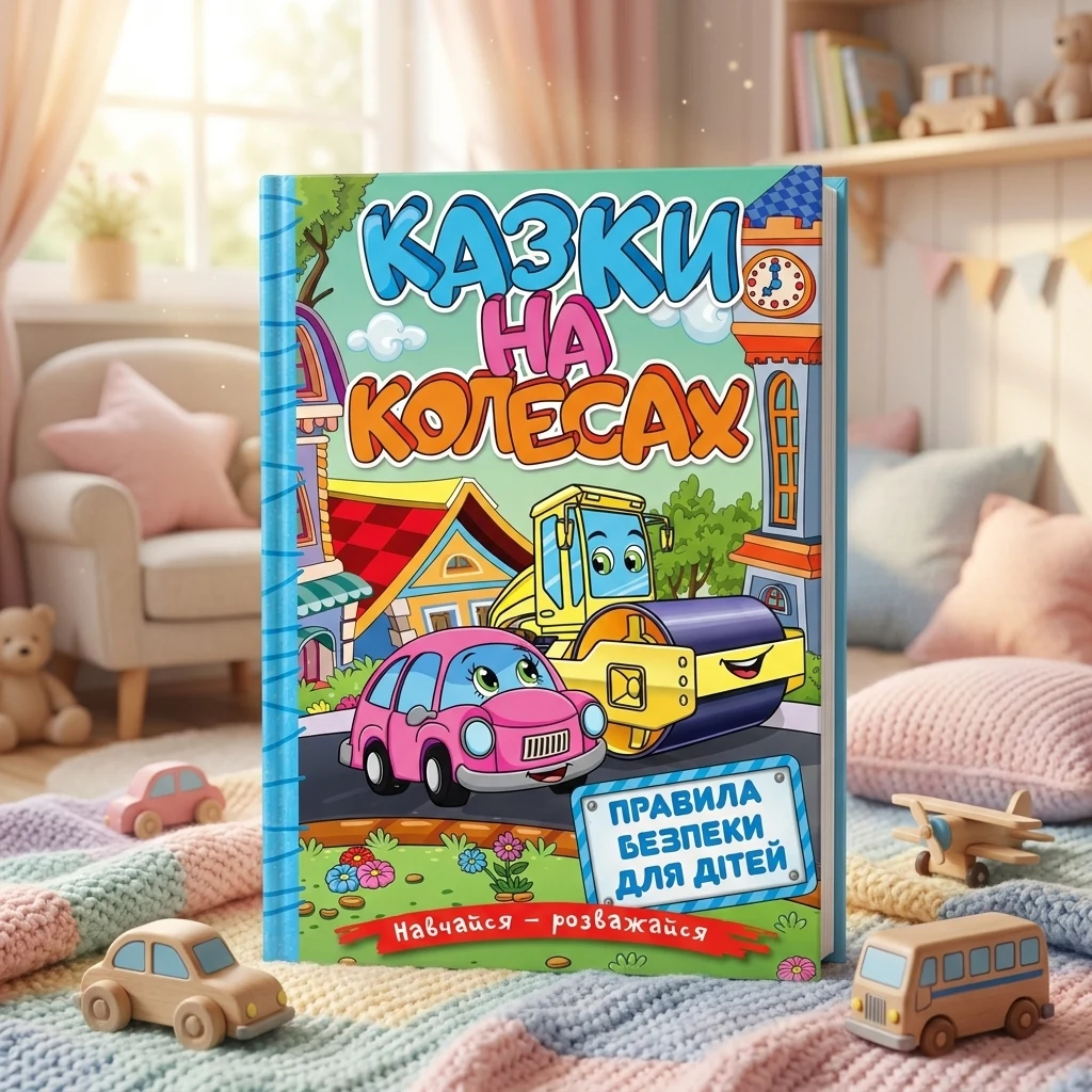 Навчайся-розважайся. Казки на колесах. Блакитна