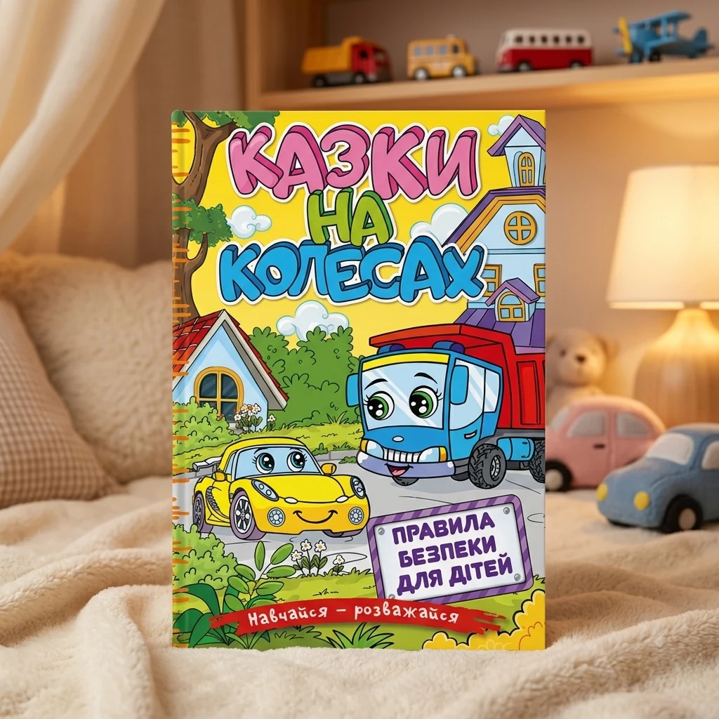 Навчайся-розважайся. Казки на колесах. Жовта