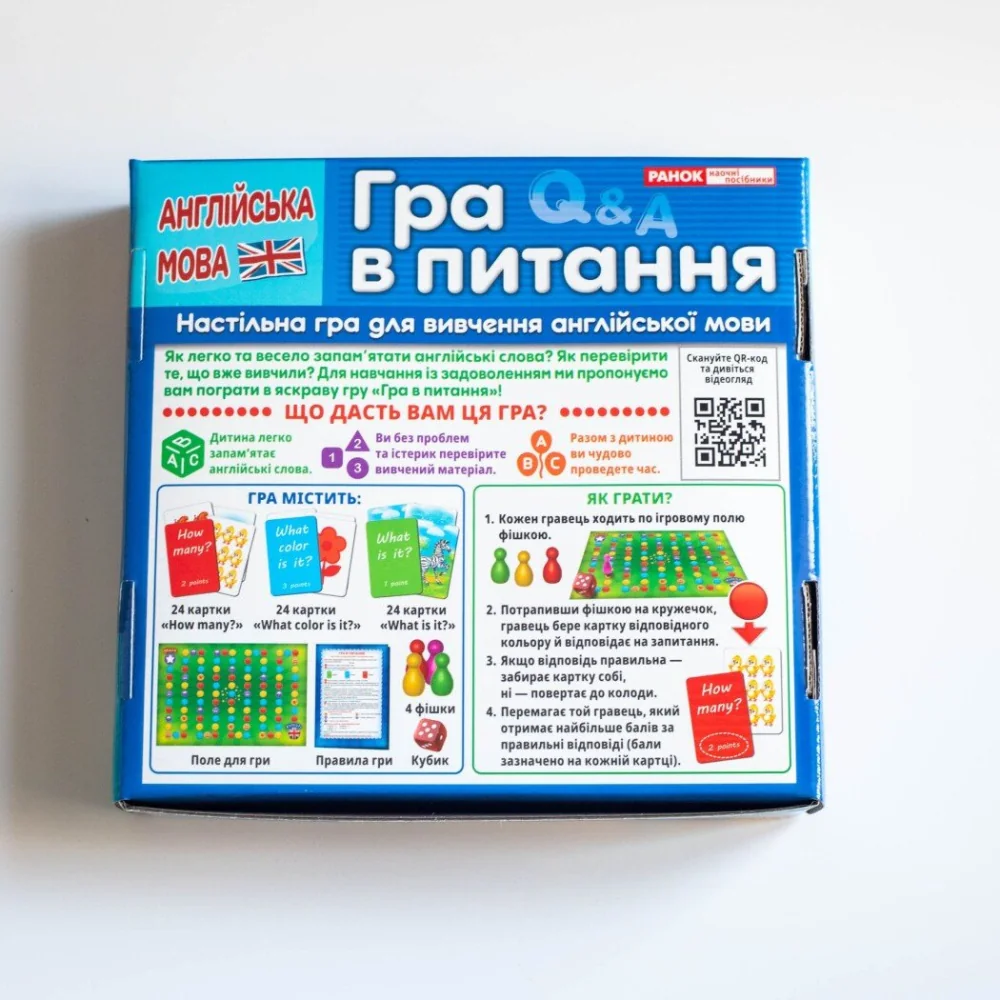Навчальна гра.Англійська мова.Гра в питання. Ранок — фото 3