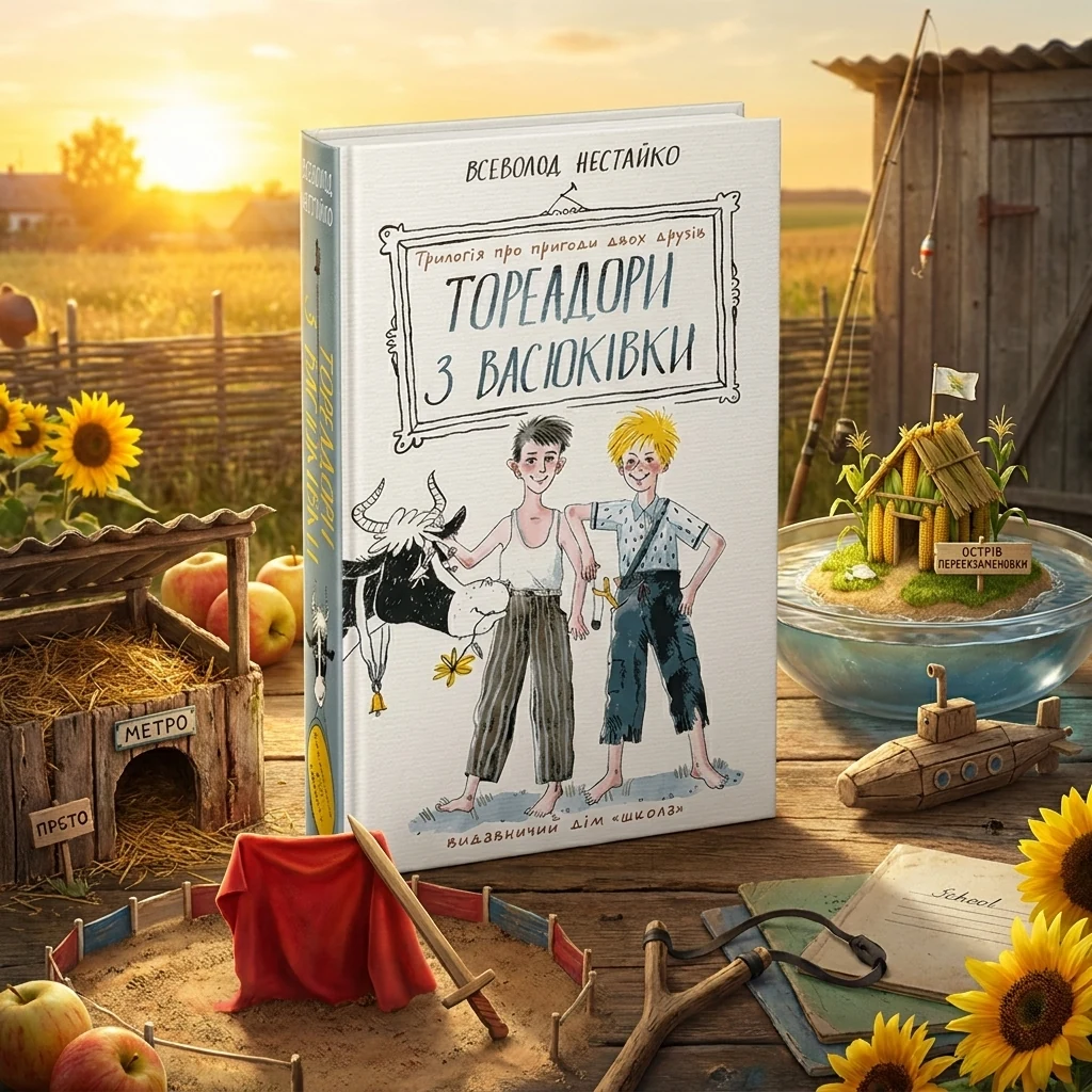 Тореадори з Васюківки. трилогія про пригоди двох друзів — В. Нестайко