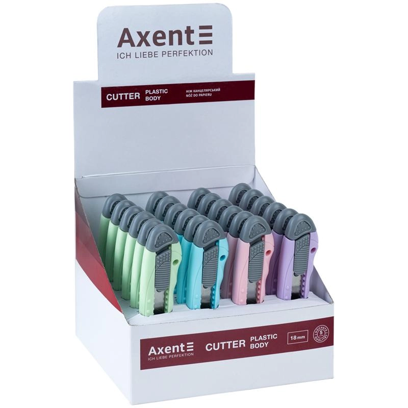 Ніж канцелярський 18мм Axent — фото 3