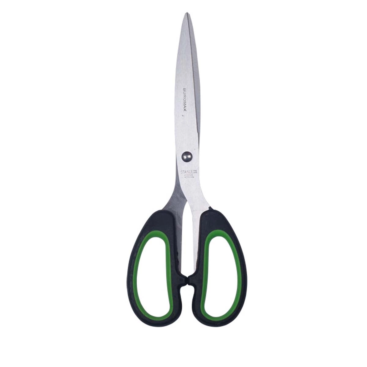 Ножиці Buromax 16,3см зелені — фото 2
