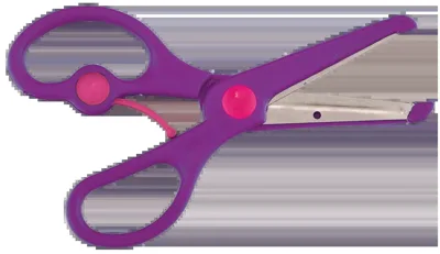 НОЖИЦІ ДИТ.135мм з возвратним механізмом, BABY Linе ZB.5003