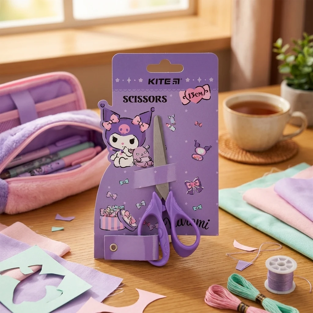 Ножиці дитячi 13 см "Kuromi" Kite
