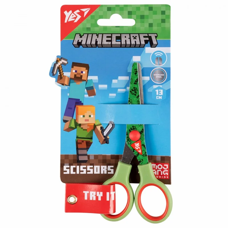 Ножиці дитячi 13 см "Minecraft" — фото 2