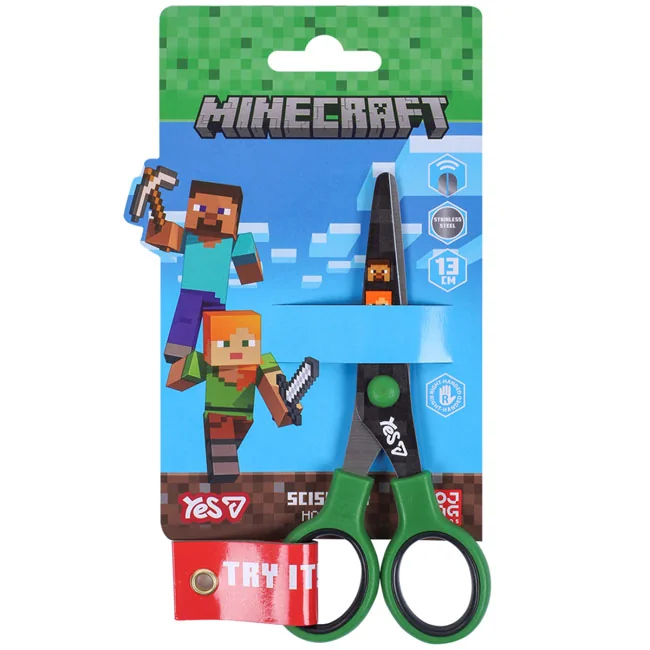 Ножиці дитячi 13 см "Minecraft"