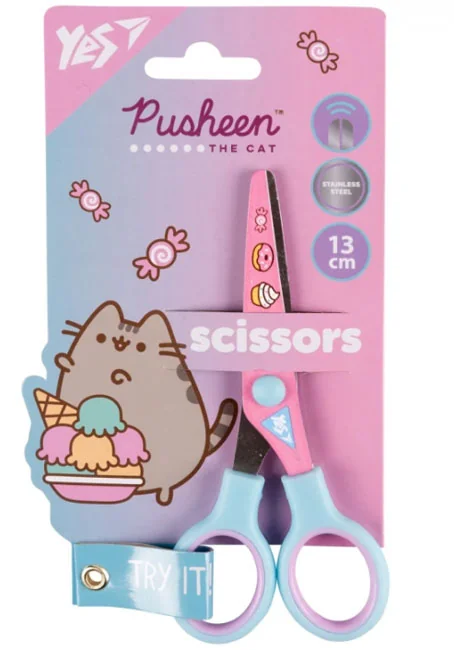 Ножиці дитячi 13 см "Pusheen"