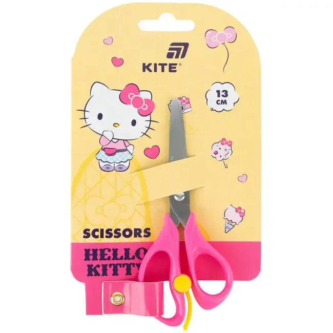 Ножиці дитячі 13 см з пружиною Kite "Hello Kitty"