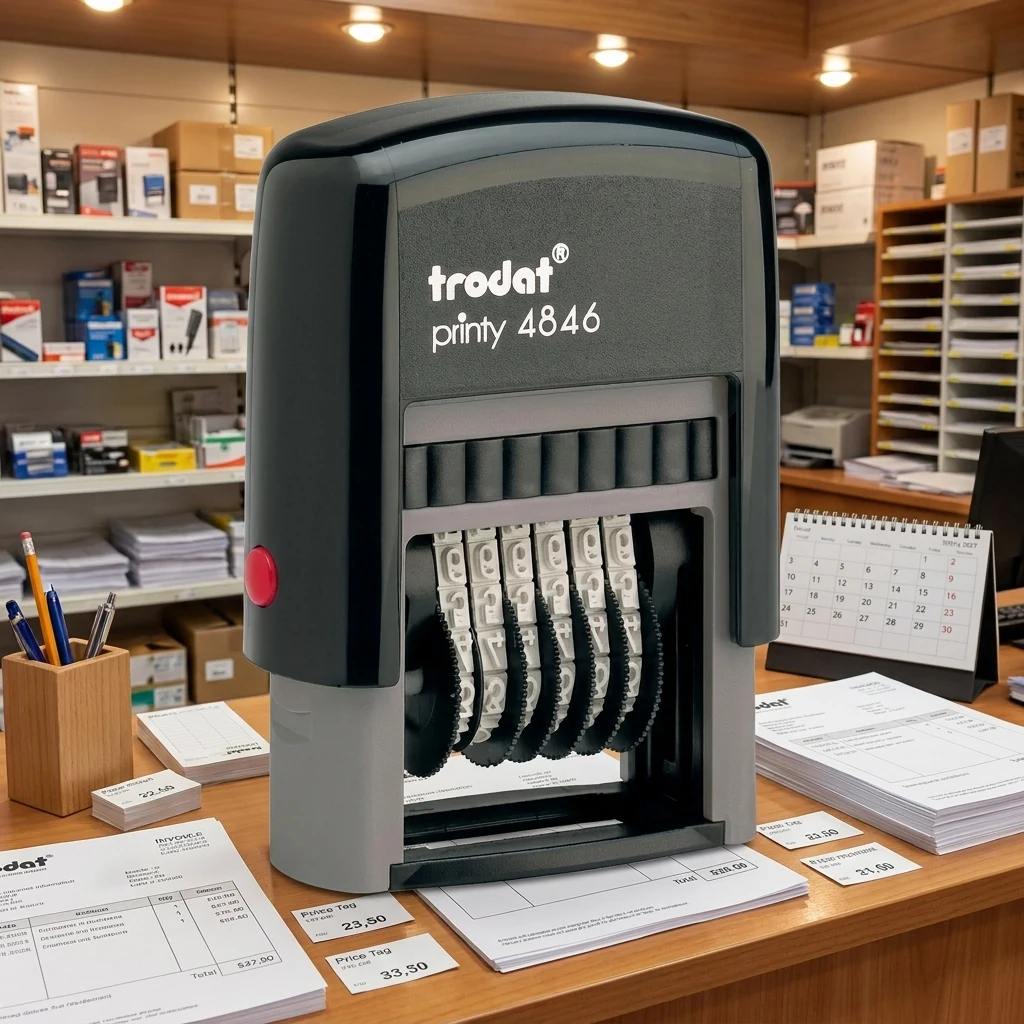Нумератор пластиковий Trodat 4846 6-ти розрядний 4 мм.