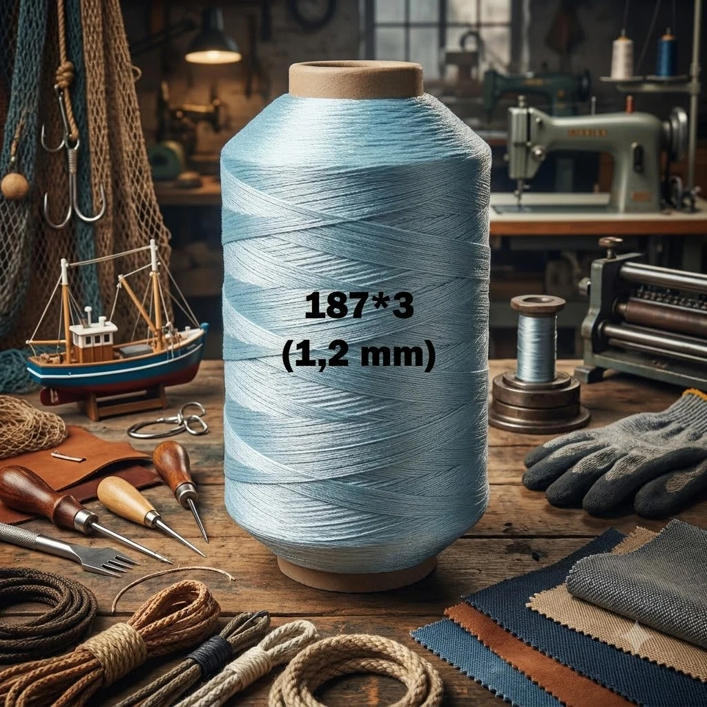 Нитка поліамидна 187 (1*3)