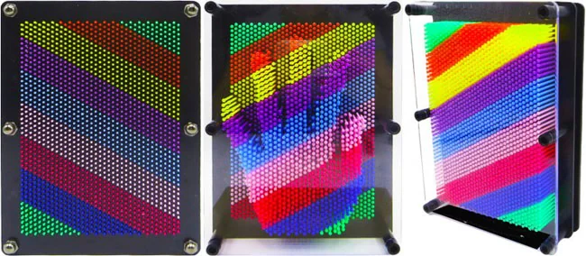Об'ємний сувенір 3D Pin Art (Пін Арт) 20*15*5 см кольоровий