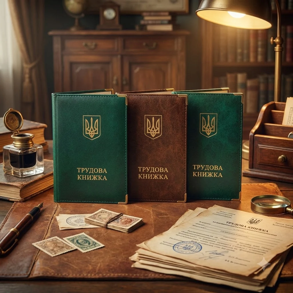 Обкладинка для документів "Трудова книжка" (110*155)