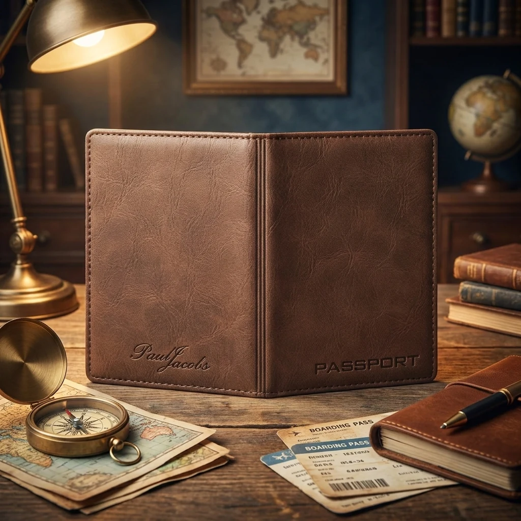 Обкладинка для паспорта 180*130 шкірозам Passport Paul jacobs