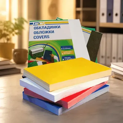 Обкладинка картон під шкіру DELTA COLOR 230гр/м2 A4 чорна уп/100шт TM DA