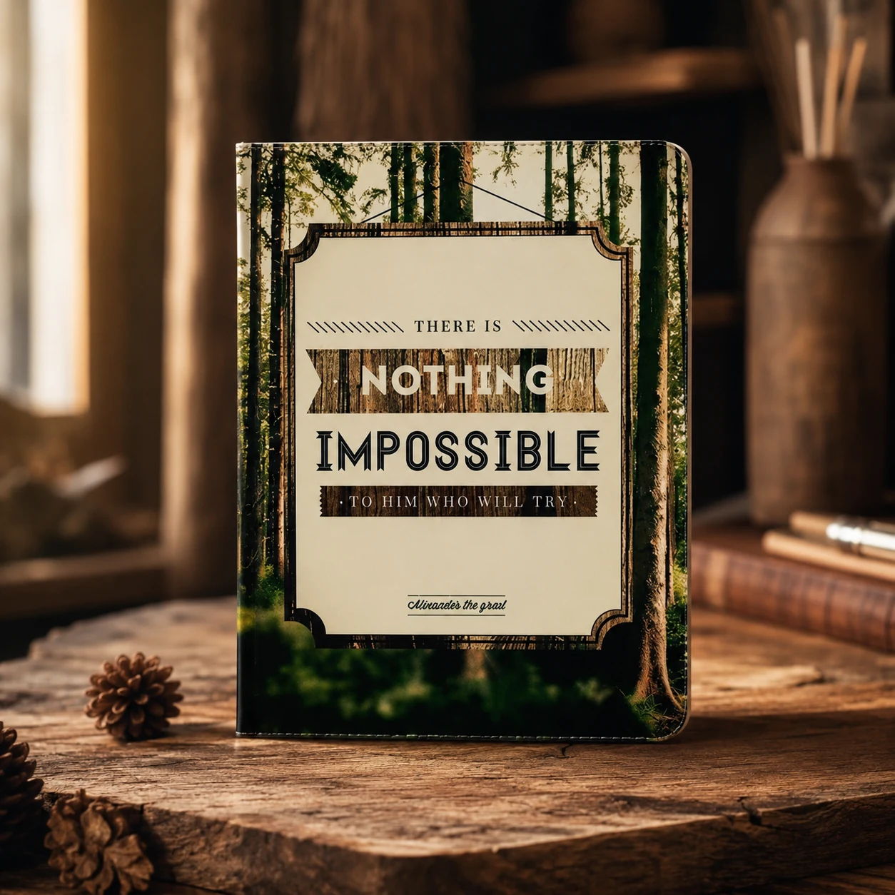 Обкладинка на документи Just Cover-Nothing impossible — Біжутерія та аксесуари
