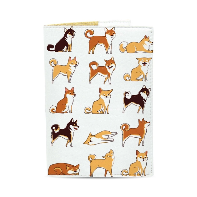 Обкладинка на паспорт Just Cover-Акіта-песики — фото 2