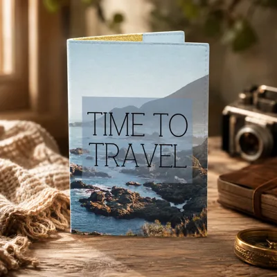 Обкладинка на паспорт Just Cover-Time to travel