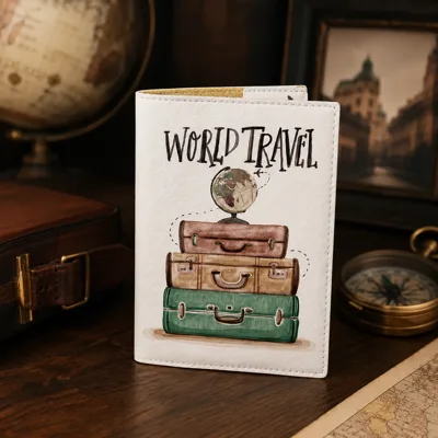 Обкладинка на паспорт Just Cover-World travel