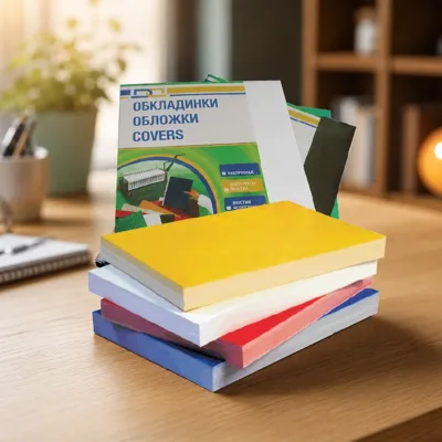ОБКЛАДИНКИ DA пластик А3, 150мкм прозора безбарвна уп/100шт