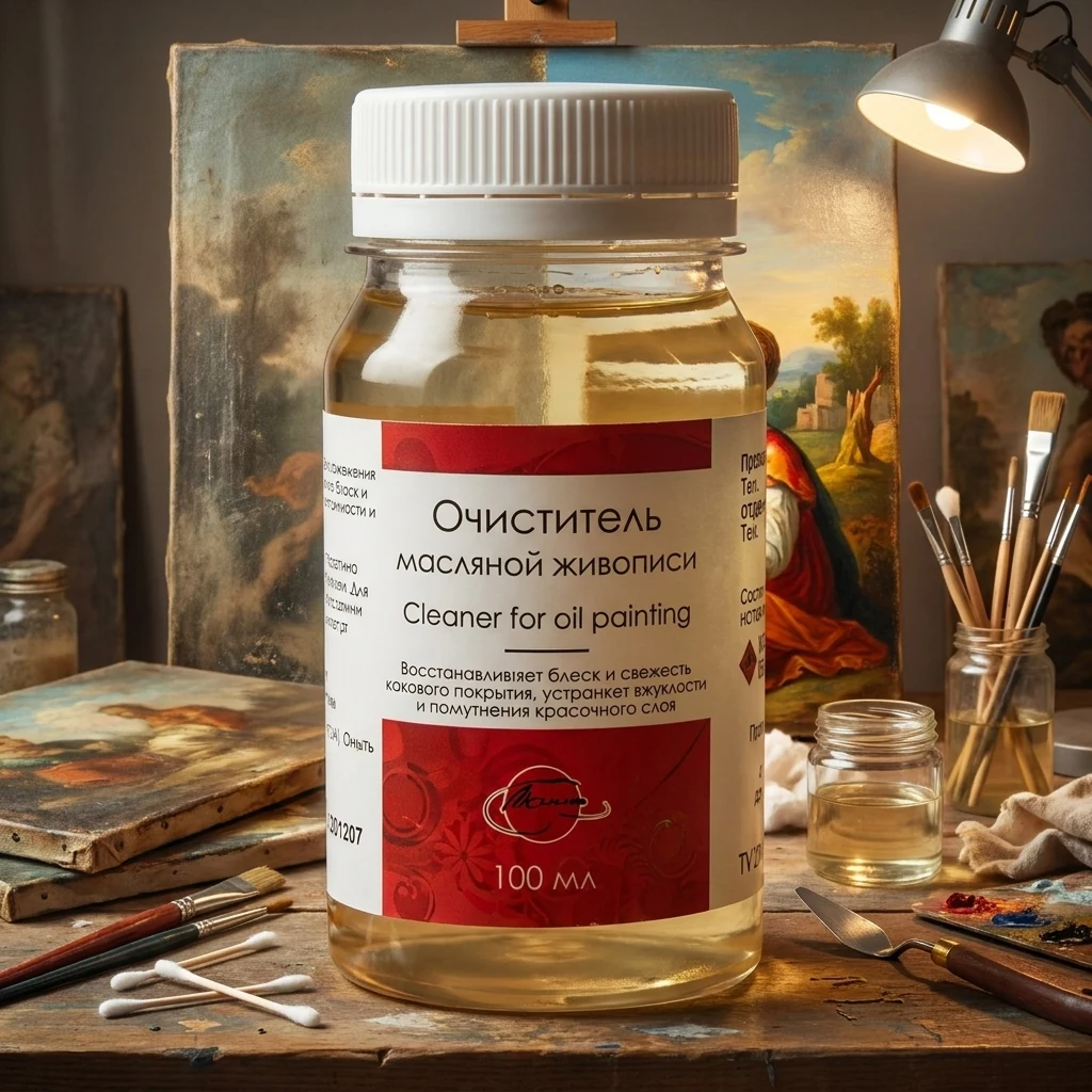 Очищувач для олійного живопису, 100 мл, Таир