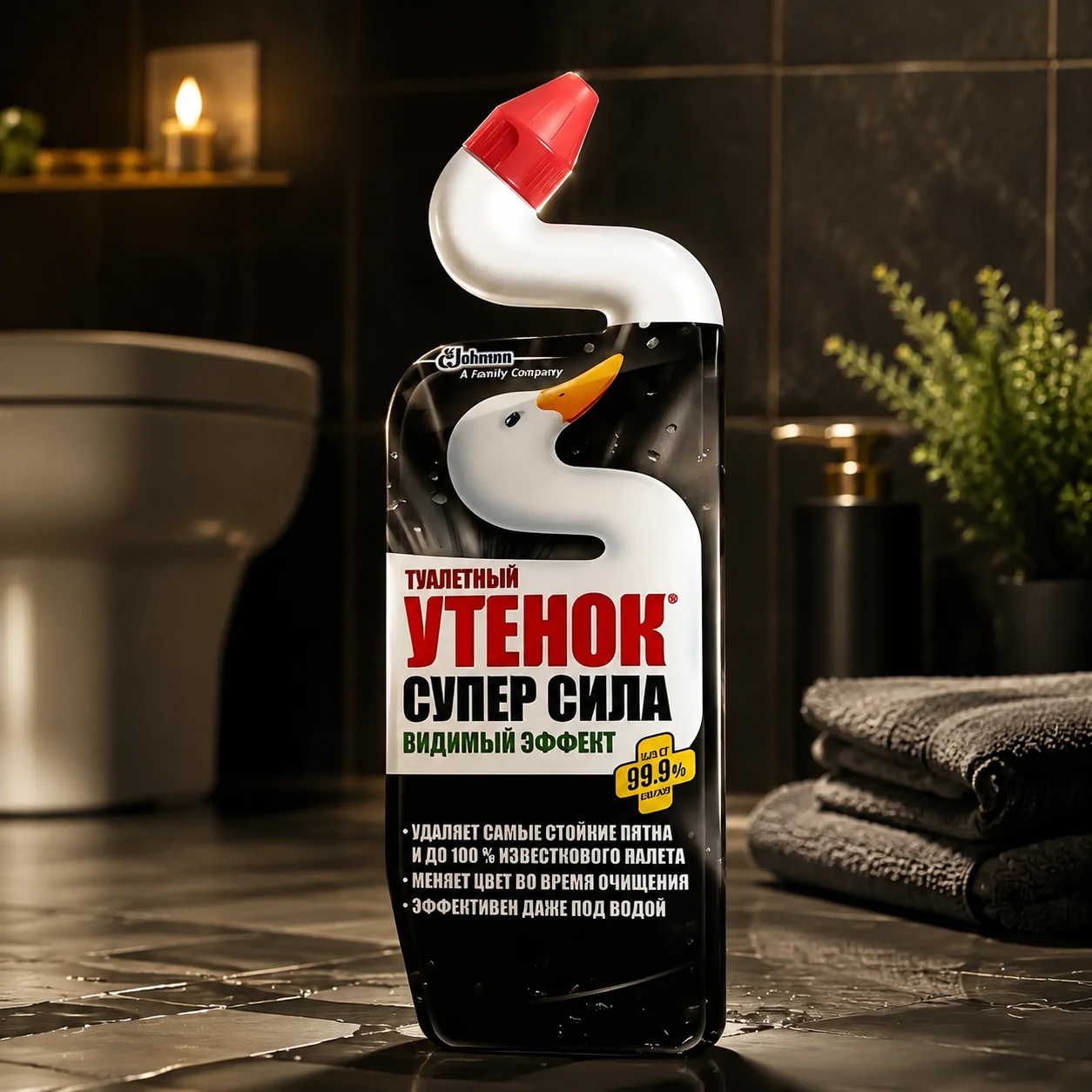 Duck Суперсила для унітаза 500 мл — Побутова хімія