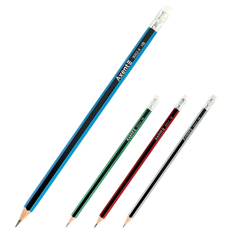 Олівець чорнографітний Axent НB — фото 2