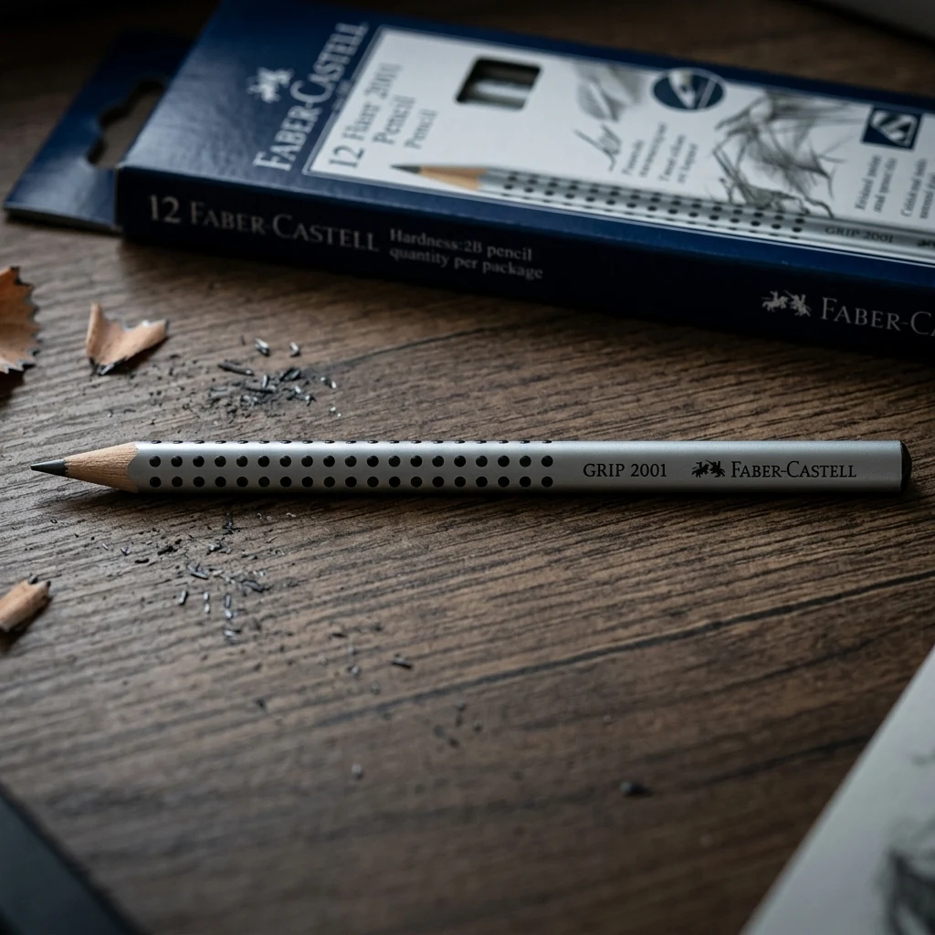 Олівець чорнографітний 2B "Faber-Castell " 2001 Grip