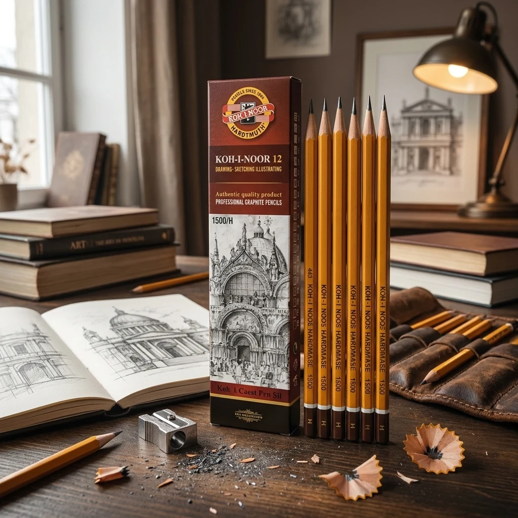 Олівець чорнографітний Н Lux Koh-i-Noor