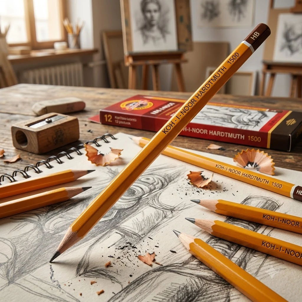Олівець чорнографітний НВ Lux Koh-i-Noor