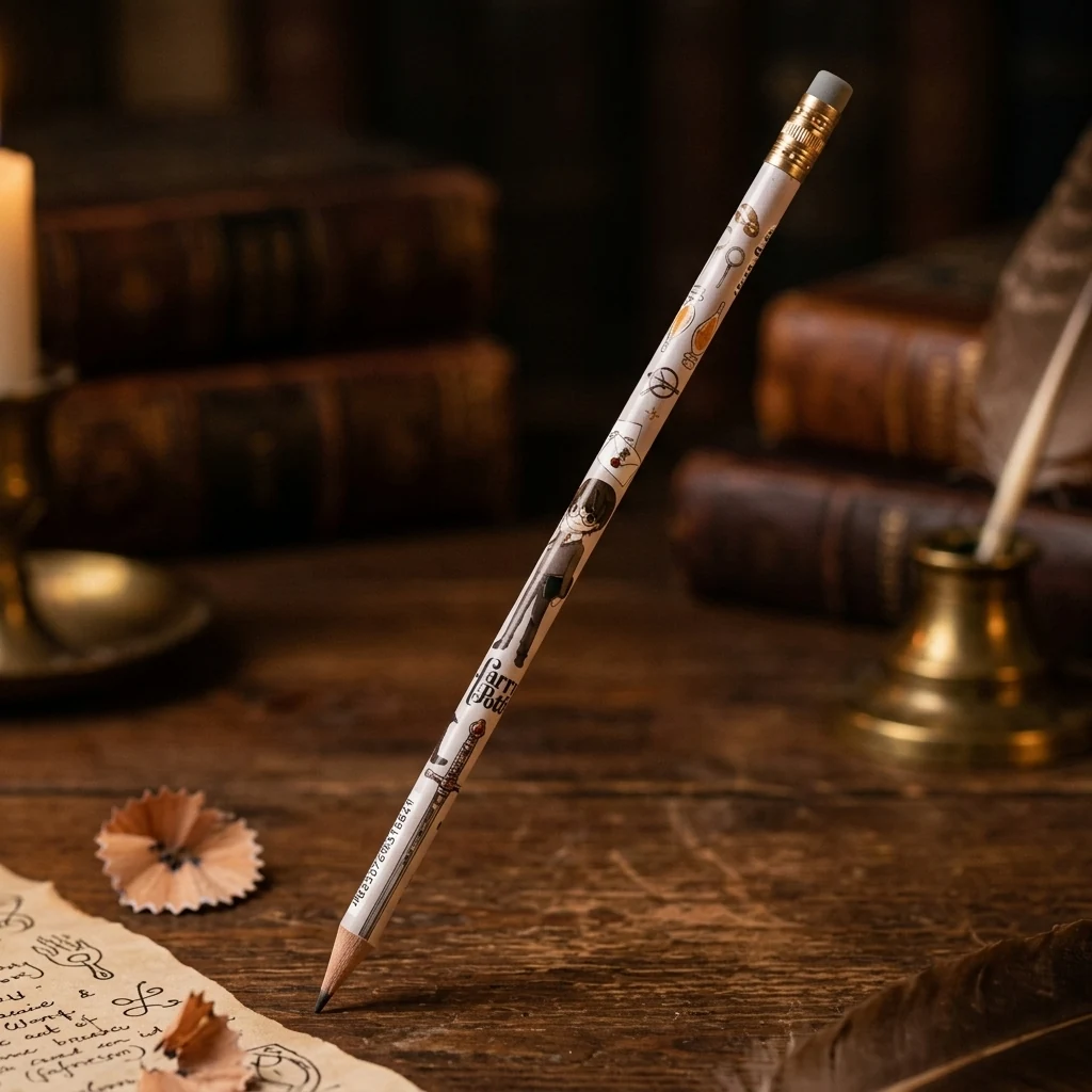 Олівець чорнографіитний HB з гумкою, Kite Harry Potter