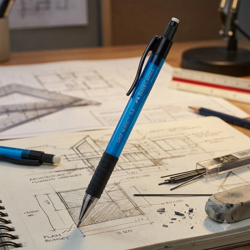 Олівець механічний 0.5 мм Grip-Matic Faber-Castell