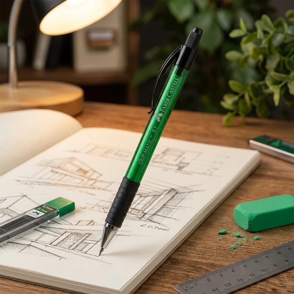 Олівець механічний 0.7 мм Grip-Matic Faber-Castell — Ручки та олівці