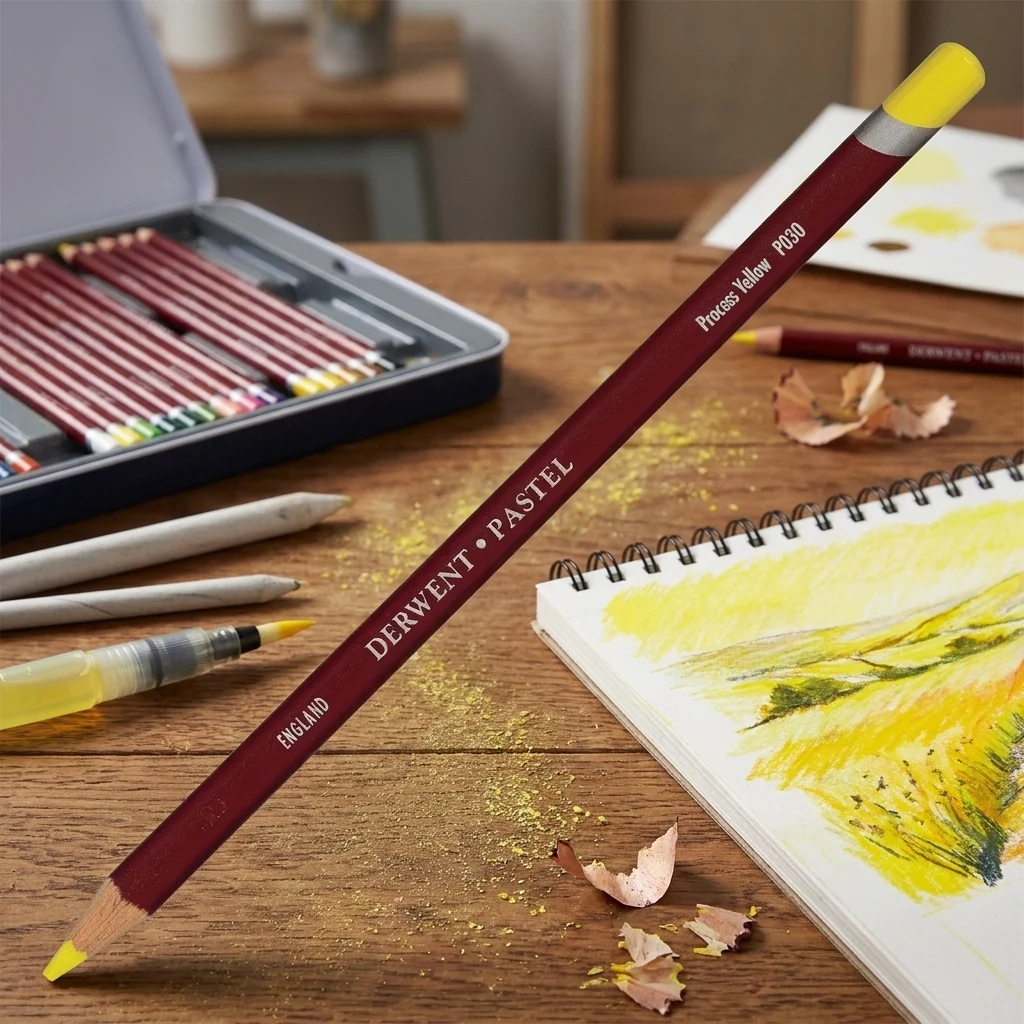 Олівець пастельний Pastel (P030), жовтий, Derwent
